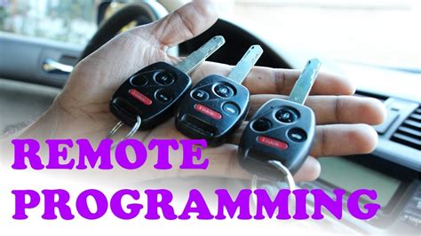 honda remote programming noise